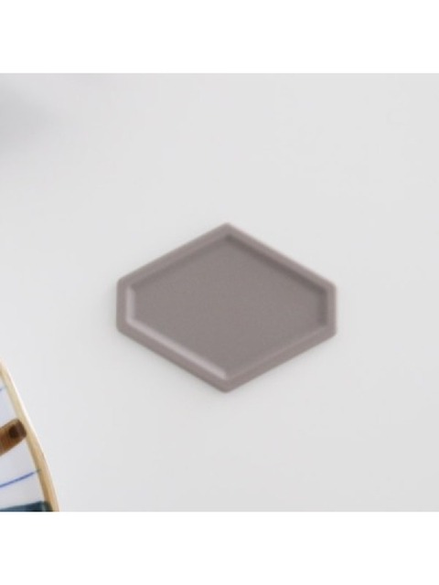 키친 - 테이블앤테이블 (Table&Table) - 실리콘 폴리곤 수저받침 - 샌드브라운 4P세트