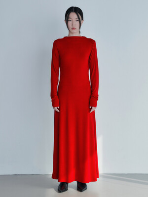 WINTER HOLIDAY DRESS_RED