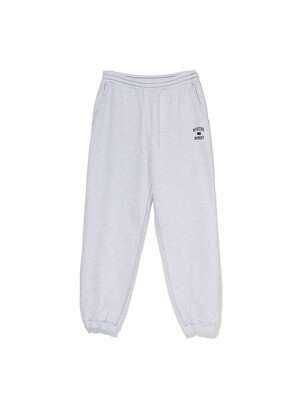 MARK THE MOMENT SLOGAN STITCH POINT SWEAT PANTS