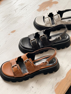 [단독] Lino platform sandals_3colors