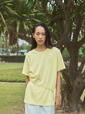 Sunny Vacance T-shirt _ lemon