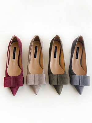 Loverly Ribbon Pumps_4color 5cm ODR219094
