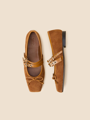 Ballerina point flats(brwon)_DG1DS25012BRN