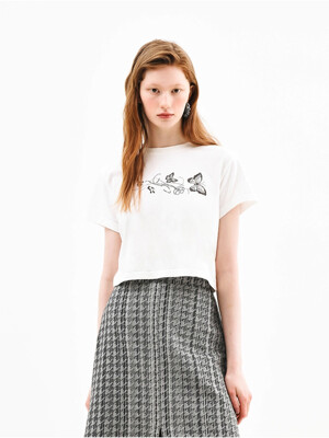 BUTTERFLY T-SHIRT (2COLOR)