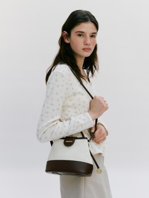 town bag (mini-tote) - brown