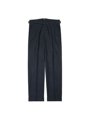 8s Linen Gurkha Trousers (Navy)