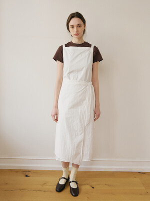 Wrap Sleeveless Ops_Ivory
