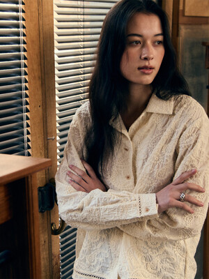 Paisley Shirt Ivory_F251BL02