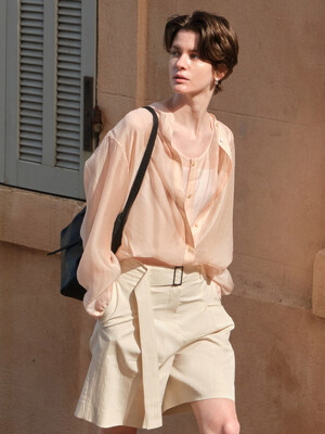 Sheer Layered Blouse SW5MB278_2color