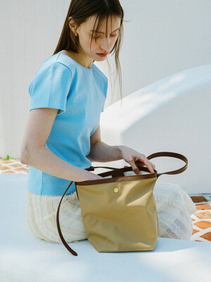 Sac Canele Nylon Capuccino