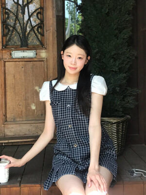 Komorebi Check Dress