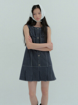 Komorebi Check Dress