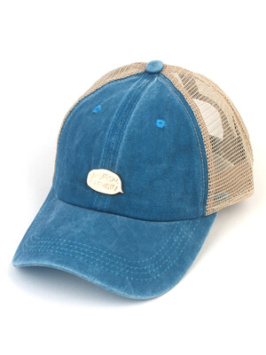 Pigment Washing Blue Meshcap 트러커