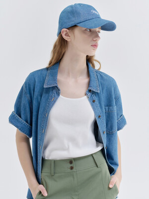 25N summer denim shirts [BL]