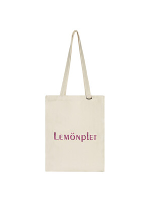 CANVAS BAG WITH GLITTER LOGO (LAC014KRACC)