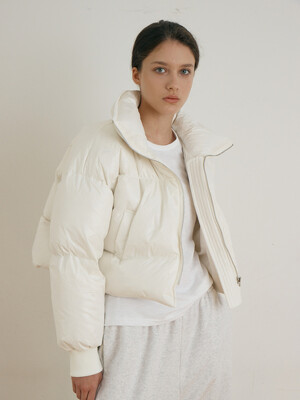 Cropped Goose Down Jacket (JUJJ306)