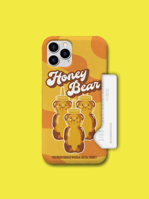 슬림카드 케이스 - 허니 베어(Honey Bear)
