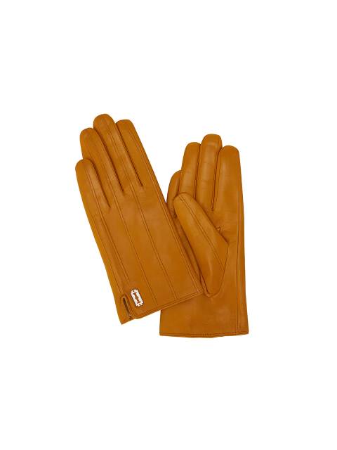 패션액세서리 - 분크 (vunque) - Toque Stitch Leather Gloves (토크 스티치 레더 장갑) Camel