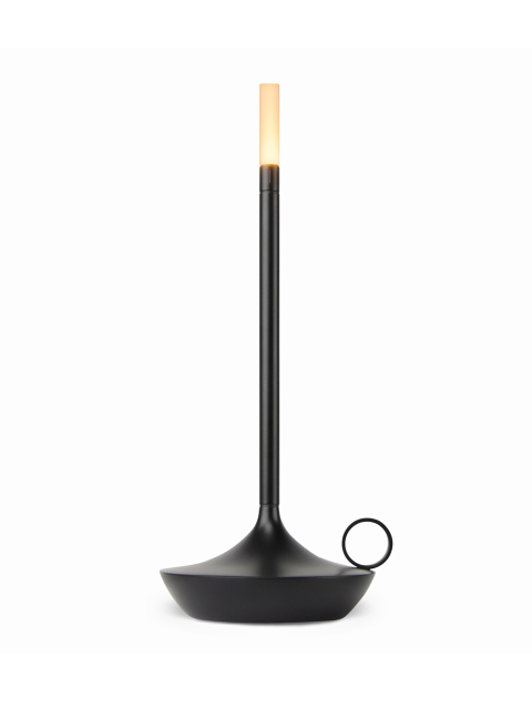 캠핑용품,조명 - 윅 램프 (Wick Lamp) - 윅 LED 테이블램프 캔들램프 매트블랙 / WICK 랜턴