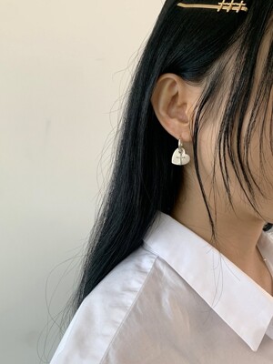 Heart cross earring (3way)