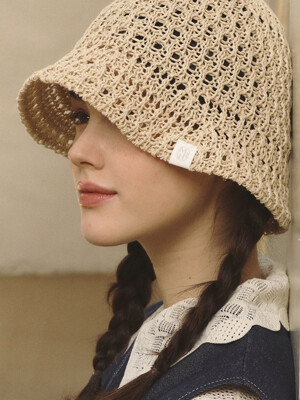 Sylo knitting bucket hat_3color