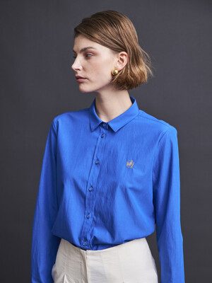 CLASSIC COTTON SHIRT_BLUE