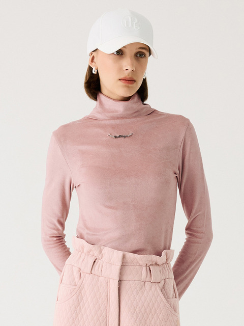 티셔츠,스포츠웨어,골프 - 포트메인 (PORT MAYNE) - HYPER TEXTURE LONG SLEEVE - PINK