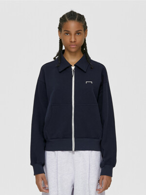 WOMENS COLLARED FULL ZIP-UP (2 Colors)