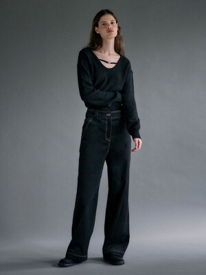 Stitch Point Wide Pants SW3WL452-10