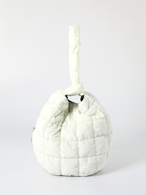 Cloud dumpling bag - White