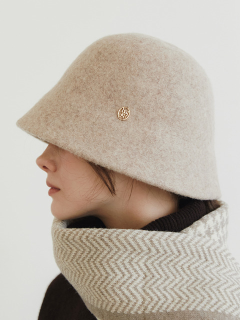 할렌 classic wool bucket hat (C040_ivory)