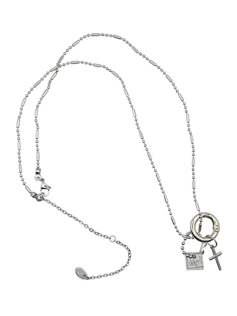 [韓国人気ジュエリー] nff celeste bunch necklace-silver 엔프프]celeste bunch necklace-silver