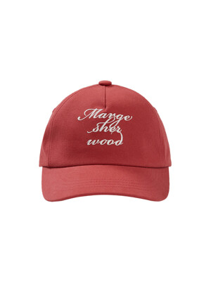VINTAGE LOGO BALLCAP_red