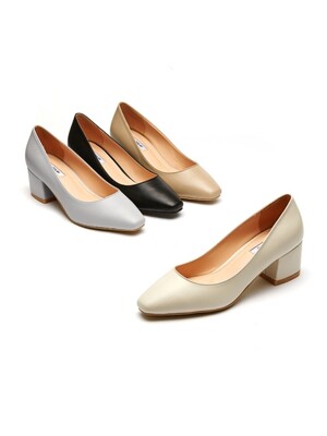 인텐스 여성 심플 펌프스 5cm LCWD22I126