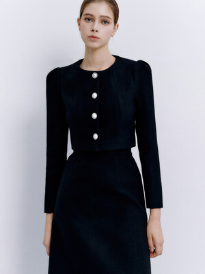 Lucy wool tweed jacket (2colors)