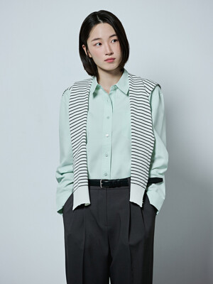 숄 레이어드 셔츠_2colors