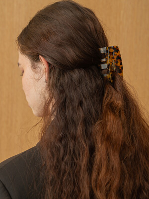 Squared hair claw clip, Lunar_2 colors