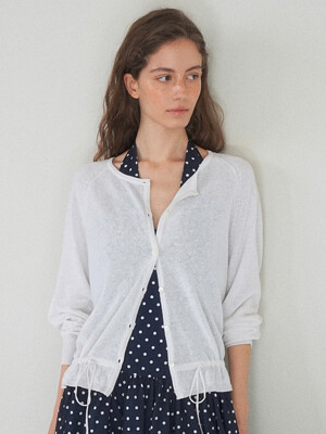 [3color]beach linen knit caridgan 259