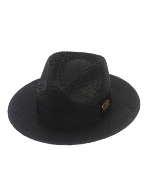 Summer Black Fedora - Big Size 여름페도라