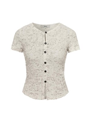 Wrinkle Button Blouse VW5MB805_2color