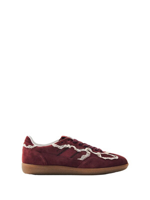 [알로하스] FW25  스니커즈 TB490S100823-03 CROCHETBURGUNDY