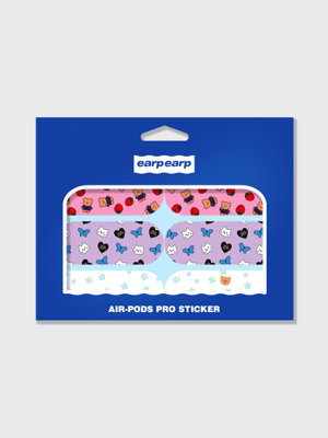 Earpearp air pods pro sticker pack-pastel blue