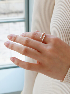spin thin ring-silver (silver925)