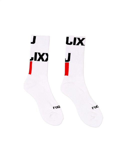 패션액세서리 - 막시제이 (MAXXIJ) - Crop Logo Socks