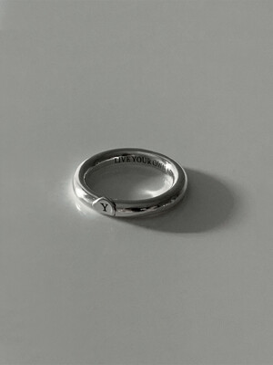 Trace ring 3mm (각인반지)