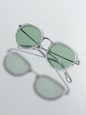 자이스 렌즈 남녀공용 선글라스 투명 JONY C17
