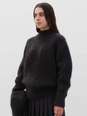 Kid boucle Rounded Sweater