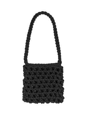 fruit net shoulder bag (blackberry)