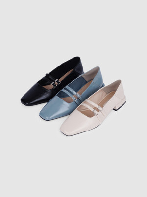Two Strap Flat (5colors)