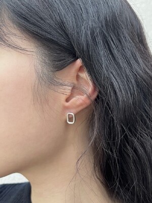Mini Square Earring